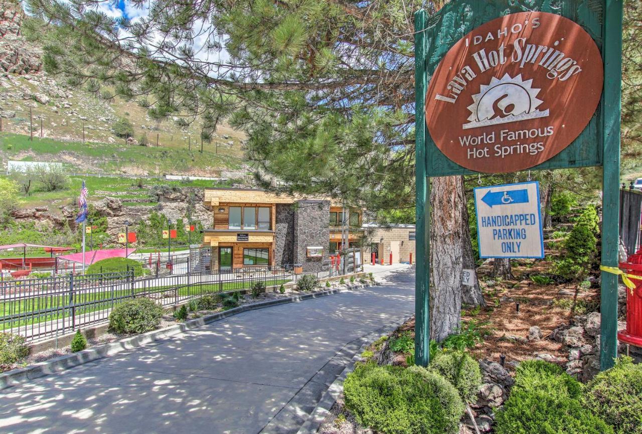 Lovely Lava Hot Springs Studio, Walk To Pools Екстериор снимка